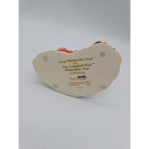 Campbell Kids Winter Time Fun Collection Soup Warms The Soul #1003A - Picture 5 of 11